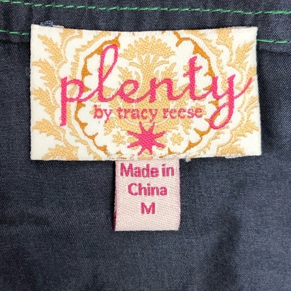 PLENTY by Tracy Reese blue silk embroidered mini dress - Picture 5 of 13